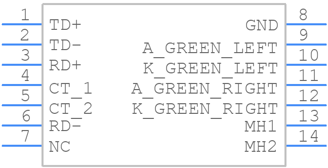 ARJM11A1-009-AA-EW2 - ABRACON - PCB symbol