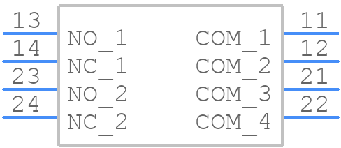 204-122STR - CTS - PCB symbol
