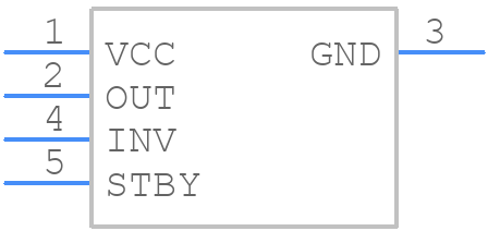 BD9701FP-E2 - ROHM Semiconductor - PCB symbol