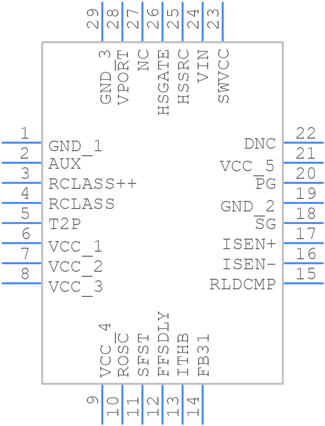 LT4295IUFD#TRPBF - Analog Devices - PCB symbol