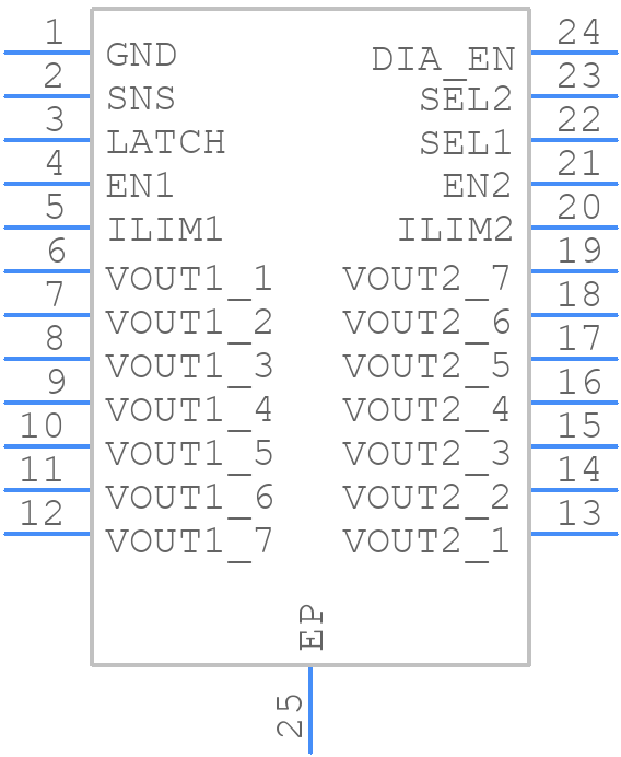 PTPS2HB08DQPWPRQ1 - Texas Instruments - PCB symbol