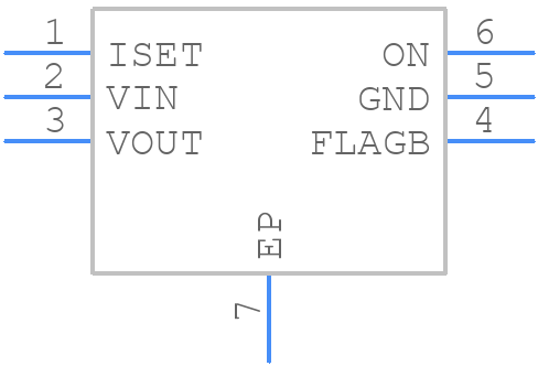 FPF2223 - onsemi - PCB symbol