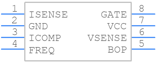 ICE3PCS03GXUMA1 - Infineon - PCB symbol