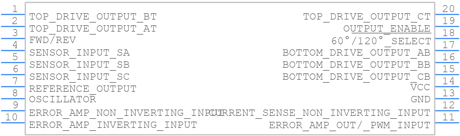 MC33033DWR2G - onsemi - PCB symbol