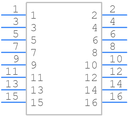 713-1408 - Wago - PCB symbol