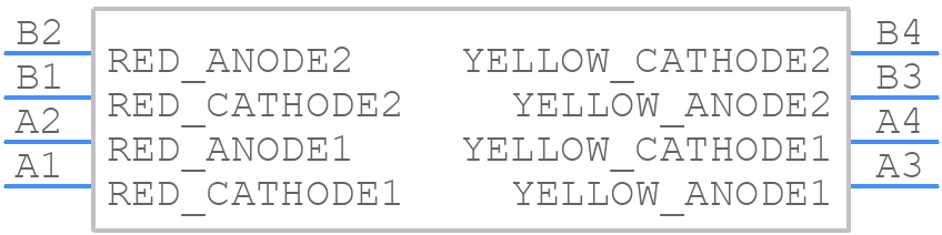 592-3232-313F - Dialight - PCB symbol