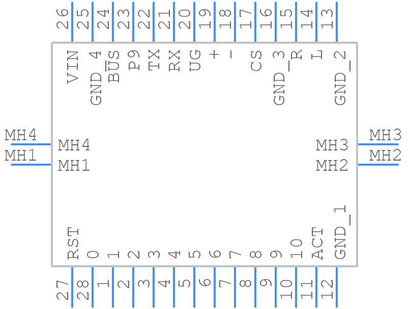 2341 - Adafruit - PCB symbol
