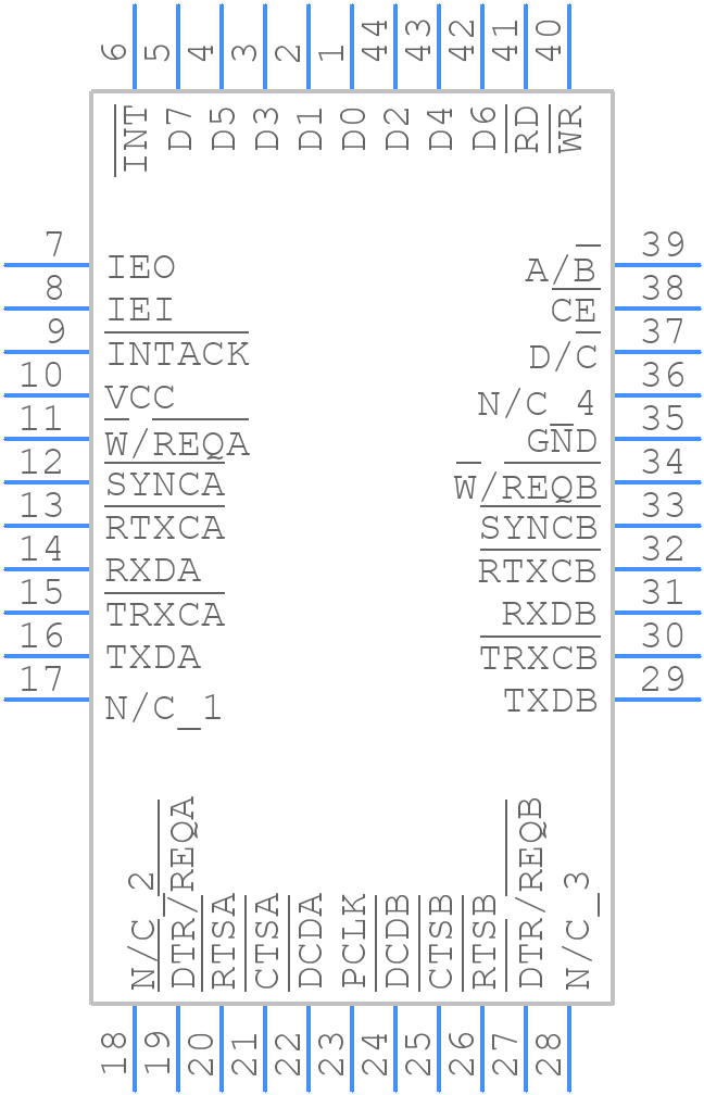 Z8523L16VEG - LITTELFUSE - PCB symbol
