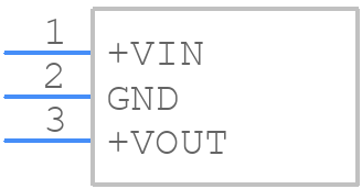 VXO7803-1000 - CUI Inc. - PCB symbol