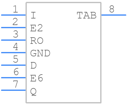 TLE42672GATMA2 - Infineon - PCB symbol
