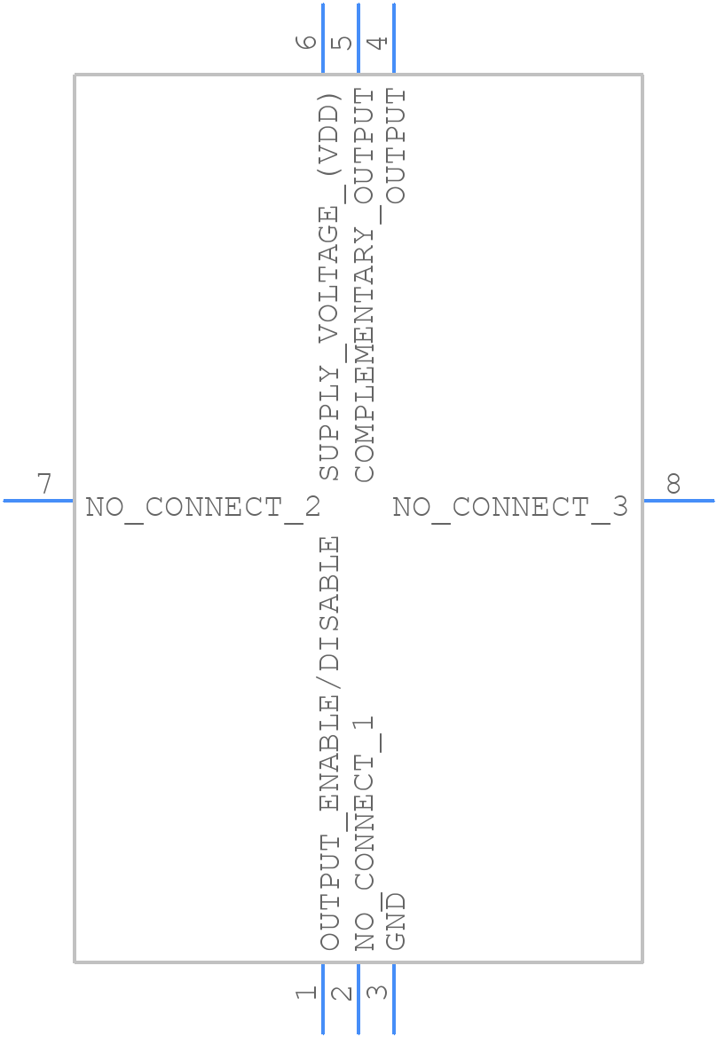 AX7DBF1-200.0000C - ABRACON - PCB symbol