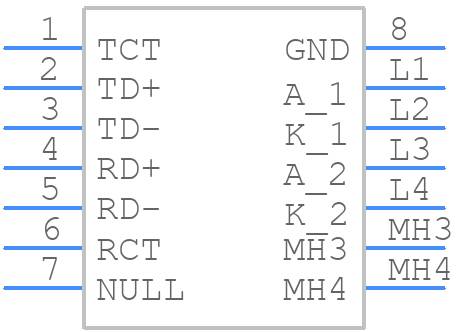 ARJM11B3-009-AB-ER2-T - ABRACON - PCB symbol