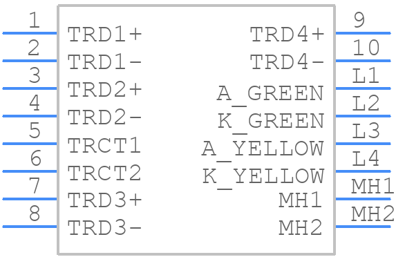 ARJM11B1-502-AB-ER2-T - ABRACON - PCB symbol