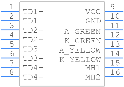 ARJM11B1-805-AB-EW2 - ABRACON - PCB symbol