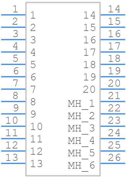 TFM-110-01-L-D-DS - SAMTEC - PCB symbol