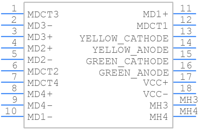 JK0-0145NL - Yageo Group - PCB symbol