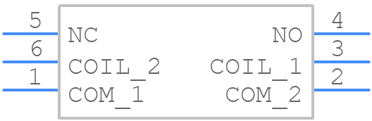 TSC-124L3H,000 - TE Connectivity - PCB symbol
