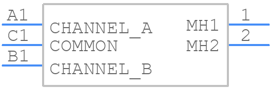 PEC12R-4125F-N0012 - Bourns - PCB symbol