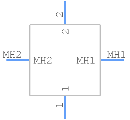 0430450224 - Molex - PCB symbol