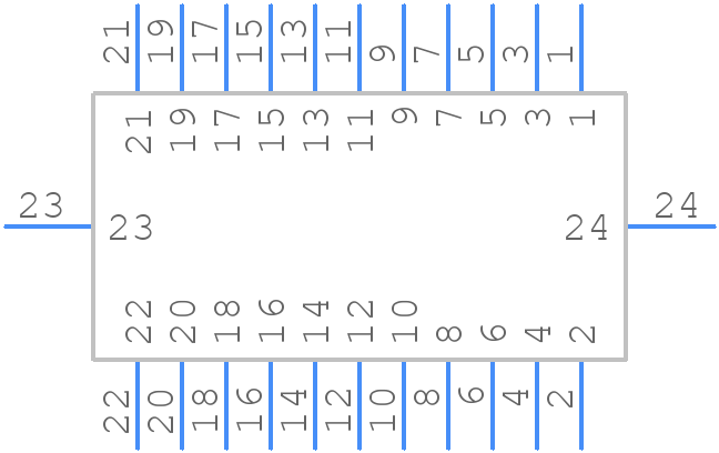 5054332270 - Molex - PCB symbol