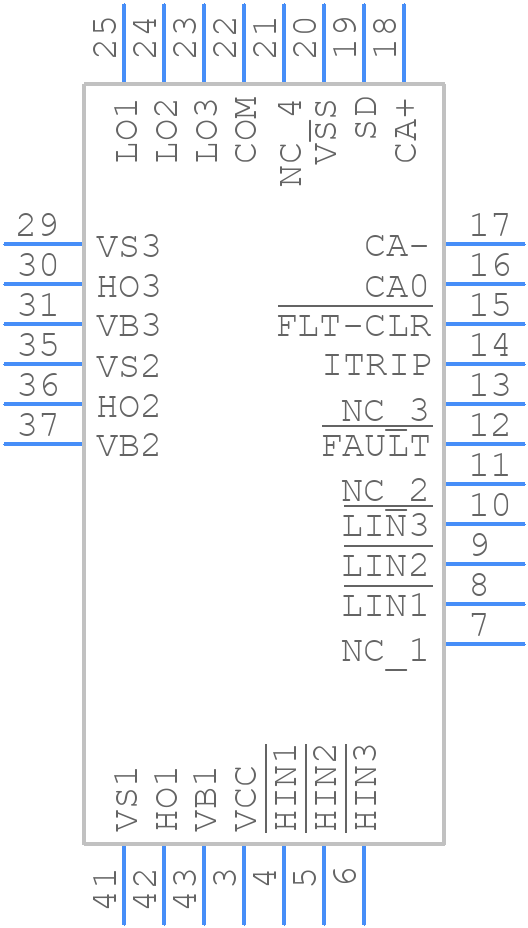 IR2233JTRPBF - Infineon - PCB symbol