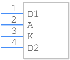 CPC1218 - LITTELFUSE - PCB symbol