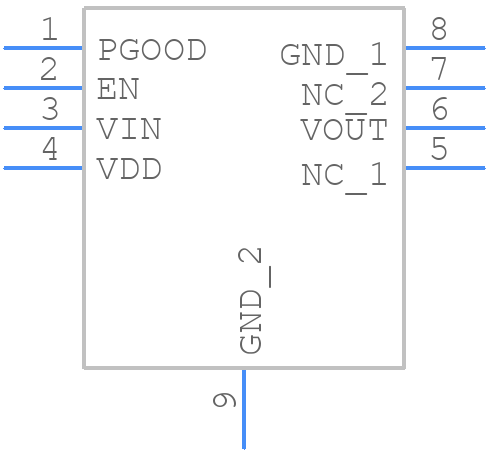 RT9059GSP - RICHTEK - PCB symbol