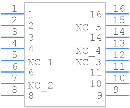 TX1520NL - Yageo Group - PCB symbol
