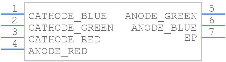 ASMG-ST00-00001 - Avago Technologies - PCB symbol