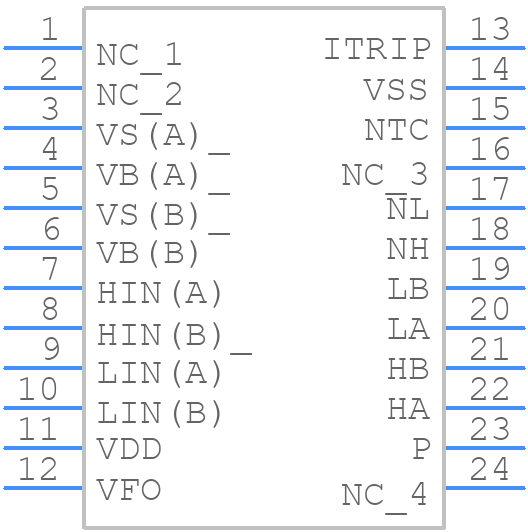 IKCM20R60GDXKMA1 - Infineon - PCB symbol