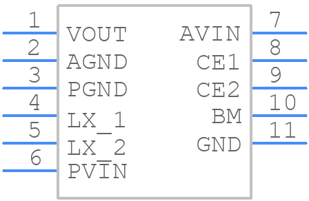 RP515K334D-TR - Ricoh - PCB symbol