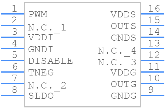 1EDF5673F - Infineon - PCB symbol