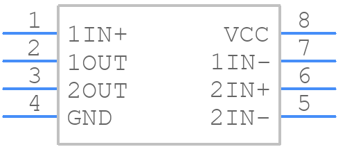 SN75157PSRG4 - Texas Instruments - PCB symbol