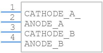 LTL-2500G - Lite-On - PCB symbol