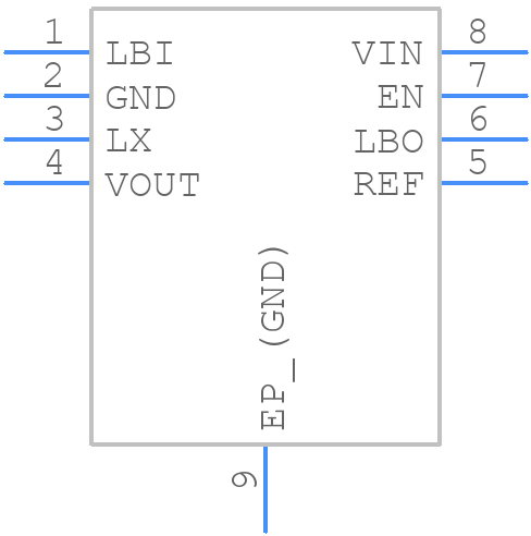 AS1312-BTDT-50 - ams OSRAM - PCB symbol