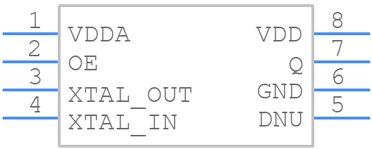 840N011BGILF - Renesas Electronics - PCB symbol