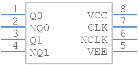 85311AMILFT - Renesas Electronics - PCB symbol