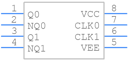 85322AMLF - Renesas Electronics - PCB symbol