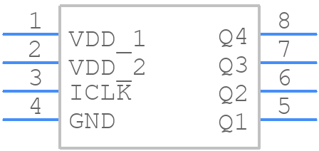 74FCT38074SCMGI8 - Renesas Electronics - PCB symbol