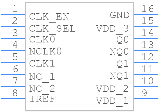 85102AGILFT - Renesas Electronics - PCB symbol