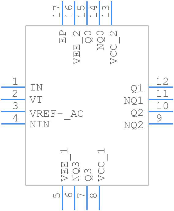 8S58021AKILF - Renesas Electronics - PCB symbol