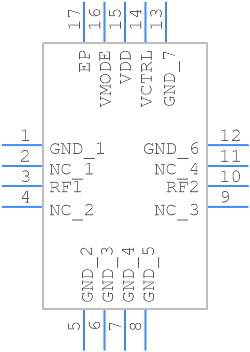 F2270NLGK8 - Renesas Electronics - PCB symbol