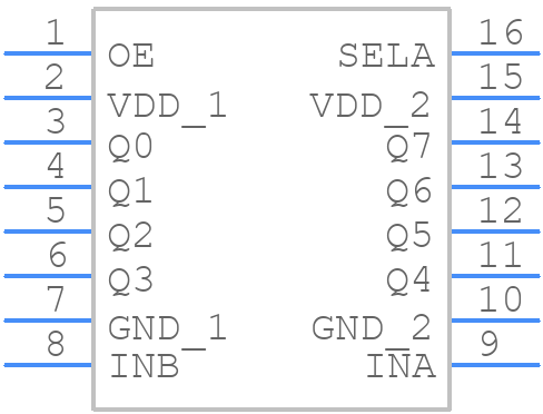 552-02SPGGI - Renesas Electronics - PCB symbol