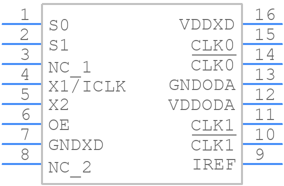 5V41285PGGI - Renesas Electronics - PCB symbol