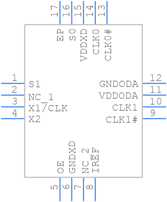5V41315NLGI8 - Renesas Electronics - PCB symbol