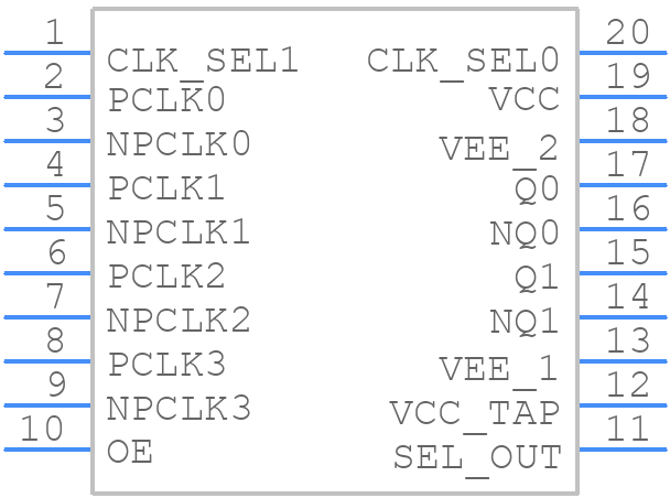 859S0412BGILFT - Renesas Electronics - PCB symbol