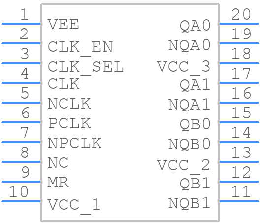 8737AG-11LF - Renesas Electronics - PCB symbol