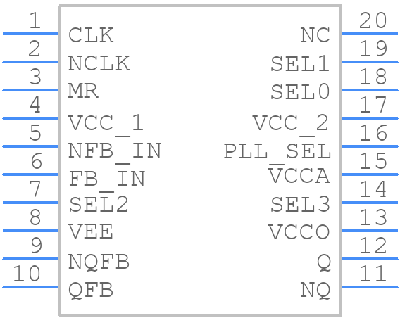 8735BMI-21LFT - Renesas Electronics - PCB symbol