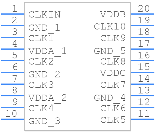LV810RILF - Renesas Electronics - PCB symbol