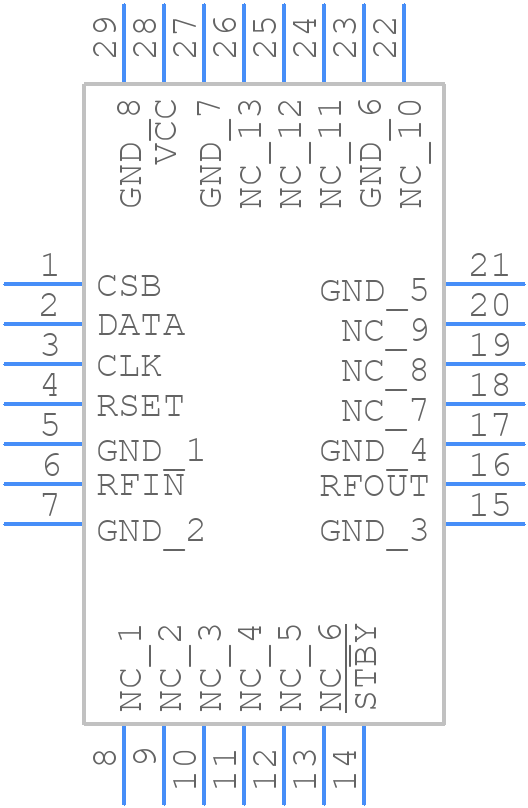 F1455NKGK - Renesas Electronics - PCB symbol